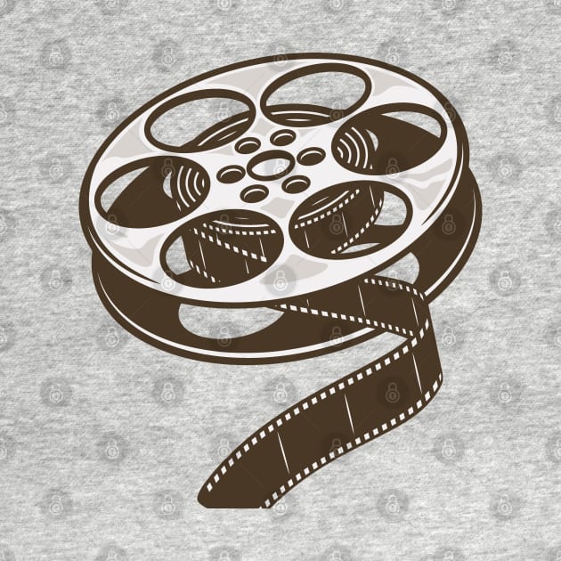 Retro Movie Film Reel by Islanr